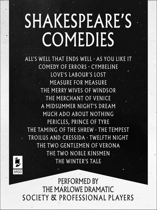 Title details for Shakespeare, The Comedies by William Shakespeare - Available